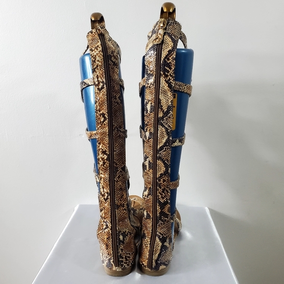 Zabella Rue Knee-High Gladiator Sandal Leather Women’s US Size 7.5 - Picture 6 of 12